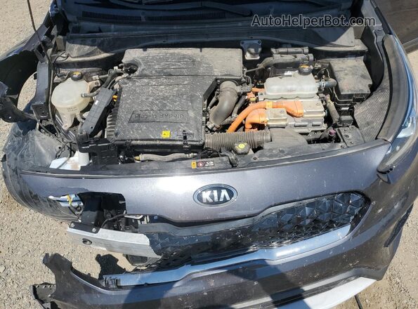 KNDCC3LD9L5364591 2020 KIA NIRO Charcoal Vista del compartimento del motor