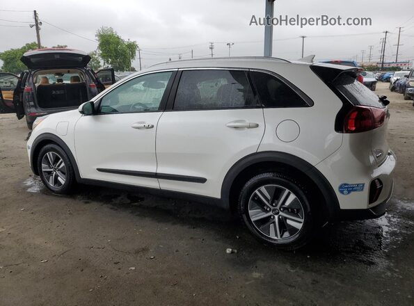 KNDCC3LDXM5484174 2021 KIA NIRO White უკანა მარცხენა