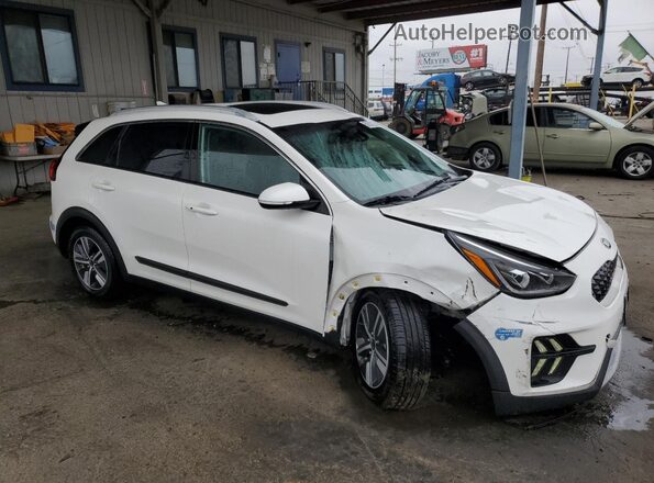 KNDCC3LDXM5484174 2021 KIA NIRO White წინა მარჯვენა