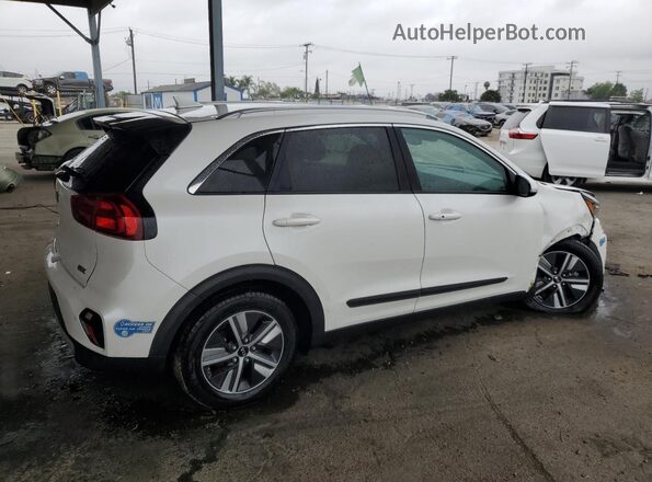 KNDCC3LDXM5484174 2021 KIA NIRO White უკანა მარჯვენა