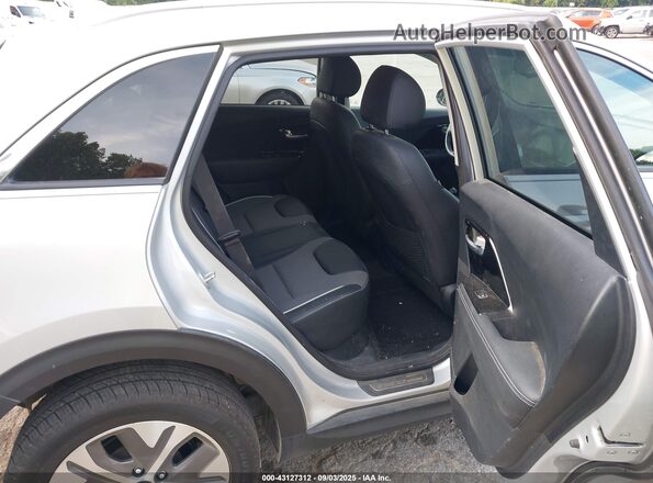 KNDCC3LG2M5105792 2021 KIA NIRO Silver Вид наклейки з VIN-кодом