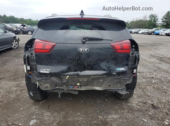 KNDCC3LG6L5036619 2020 KIA NIRO Black Հետևի տեսք