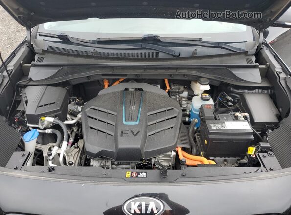 KNDCC3LG6L5036619 2020 KIA NIRO Black Շարժիչի բաժամունքի տեսք