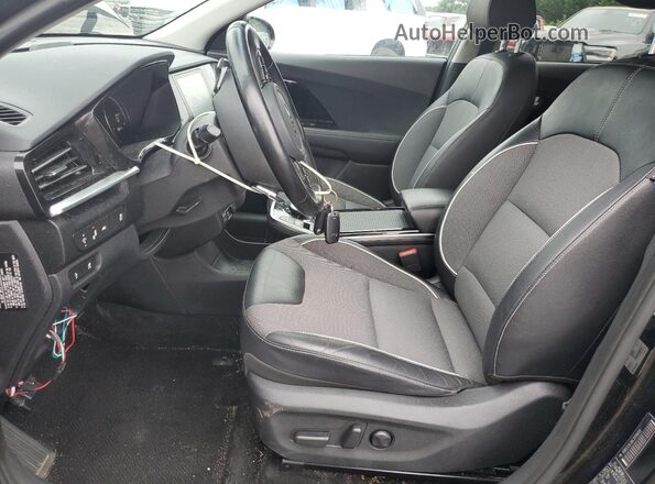 KNDCC3LG6L5036619 2020 KIA NIRO Black Սալոնի դիմացի տեսք