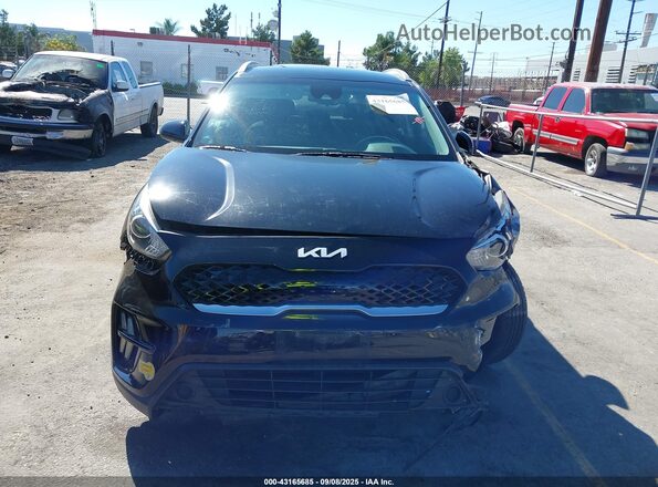 KNDCM3LD3N5546285 2022 KIA NIRO PLUG-IN HYBRID Black Widok zestawu wskaźników