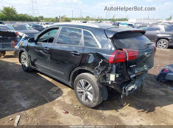 KNDCM3LD5N5502286 2022 KIA NIRO PLUG-IN HYBRID Black Tył lewy