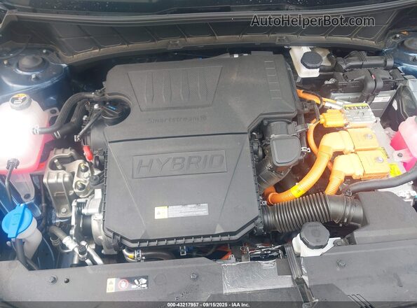 KNDCR3LE2S5223898 2025 KIA NIRO Blue უკანა ხედი