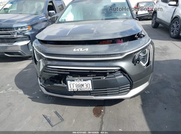 KNDCR3LE9S5289686 2025 KIA NIRO Gray Вид щитка приладів