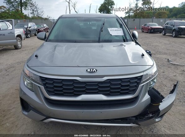 KNDEPCAA1M7162517 2021 KIA SELTOS Silver Vista del cuadro de instrumentos
