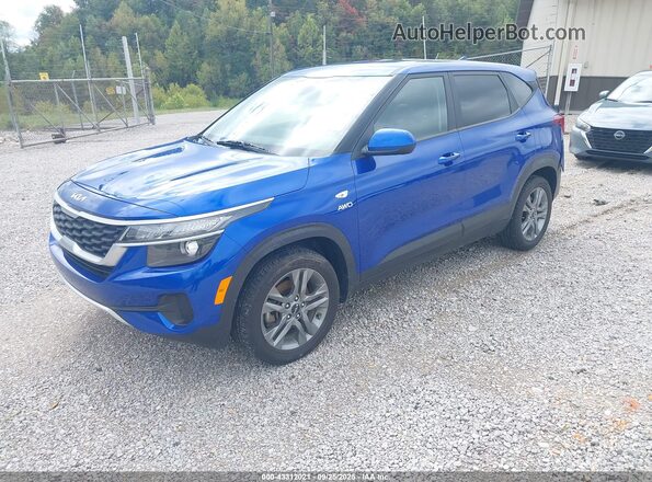 KNDEPCAA5N7249015 2022 KIA SELTOS Blue Przód lewy