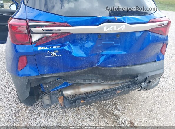 KNDEPCAA5N7249015 2022 KIA SELTOS Blue Widok z przodu