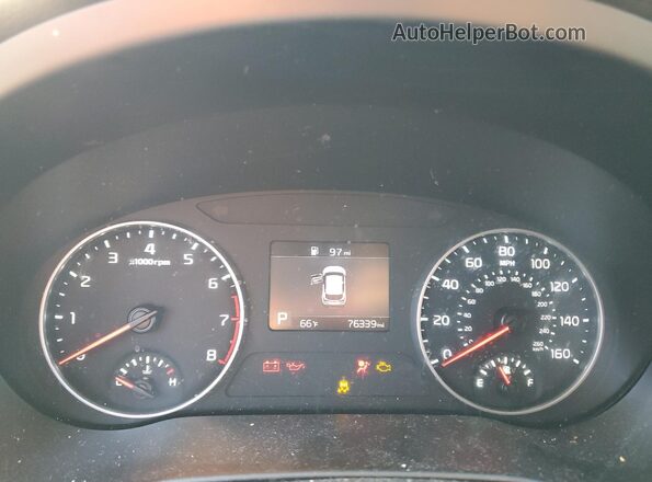 KNDEPCAA9M7187438 2021 KIA SELTOS Черный Вид щитка приборов