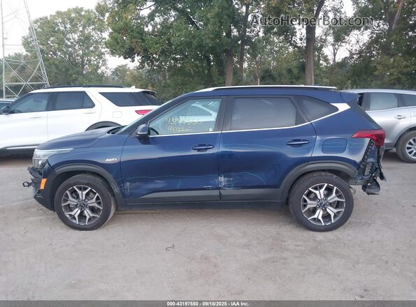 KNDERCAA2M7153884 2021 KIA SELTOS Blue 