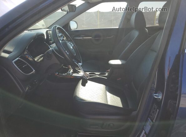 KNDERCAA8M7109288 2021 KIA SELTOS Синий Вид салона спереди
