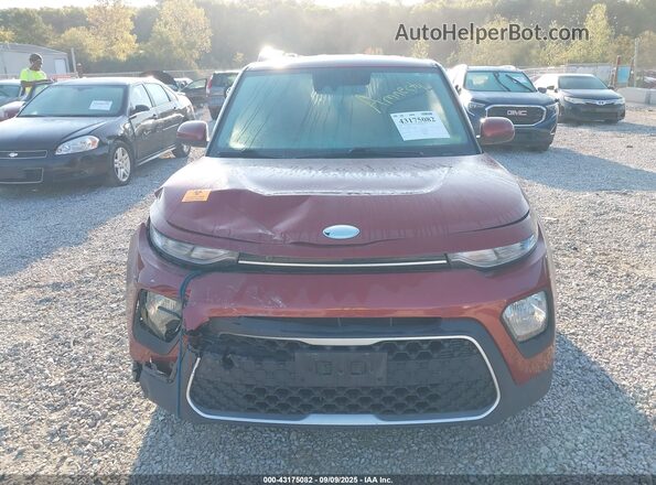 KNDJ23AU6L7088677 2020 KIA SOUL Red Սարքավորումների վահանակի տեսք