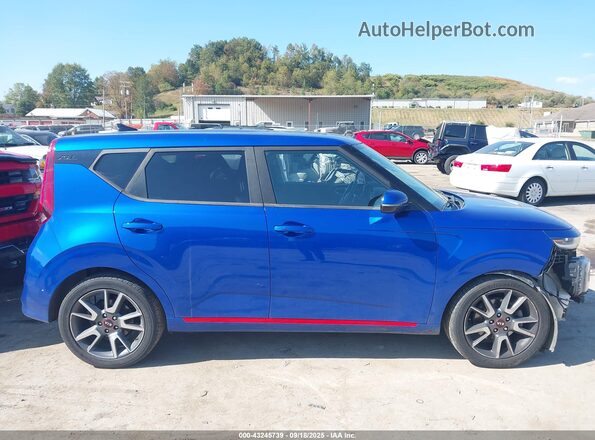 KNDJ53AF5L7109088 2020 KIA SOUL Blue Սալոնի 360 աստիճան տեսք