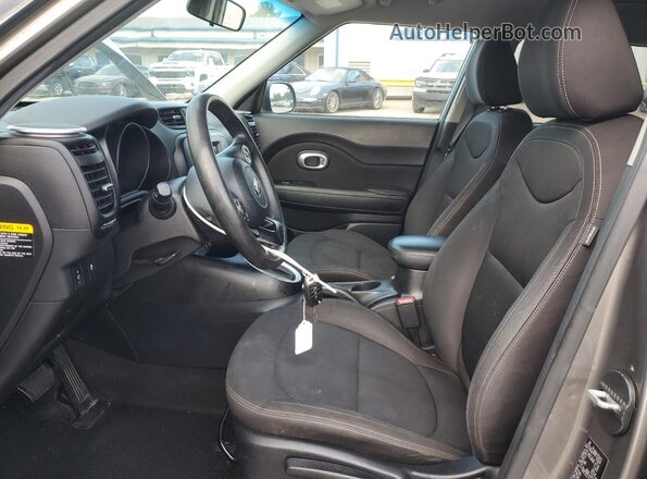 KNDJN2A2XG7374084 2016 KIA SOUL Серый Вид салона спереди