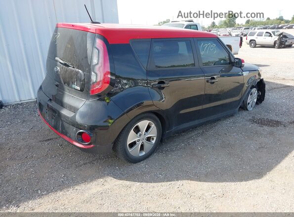 KNDJX3AE2G7005228 2016 KIA SOUL EV Black Rear right