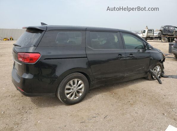 KNDMA5C12L6592146 2020 KIA SEDONA Black Задня права чверть