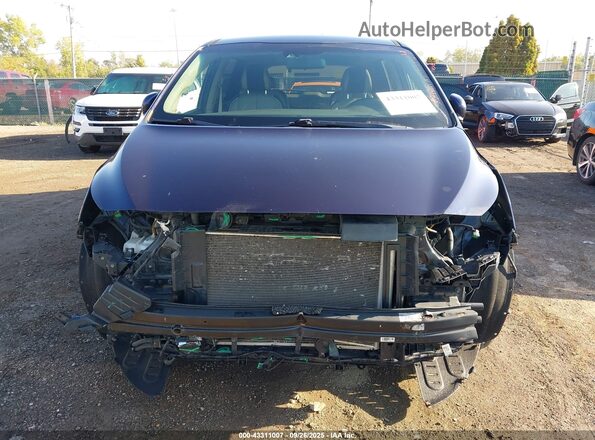 KNDMB5C10J6367945 2018 KIA SEDONA Blue Widok wnętrza z tyłu