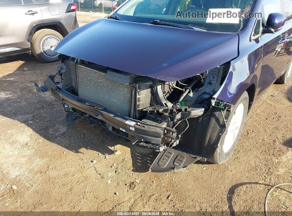 KNDMB5C10J6367945 2018 KIA SEDONA Blue Widok z przodu
