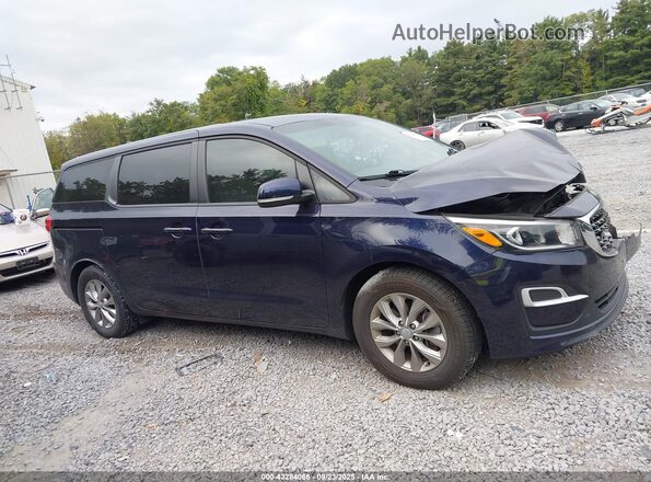 KNDMB5C11L6619804 2020 KIA SEDONA Синий Вид задней части салона