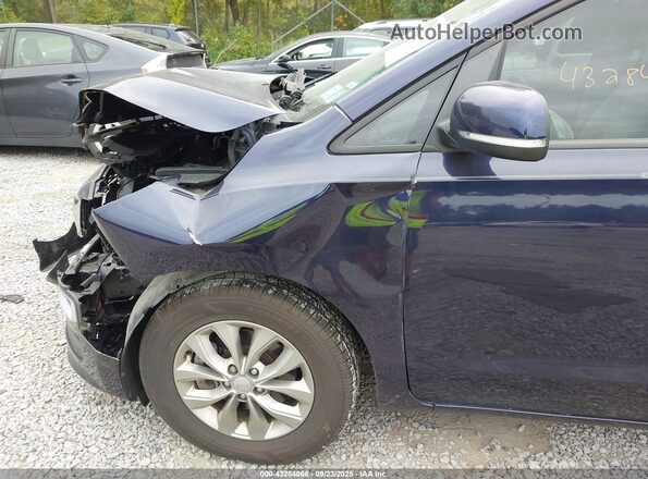 KNDMB5C11L6619804 2020 KIA SEDONA Синий Вид спереди