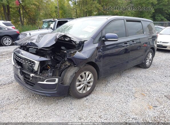 KNDMB5C11L6619804 2020 KIA SEDONA Синий Передняя левая четверть