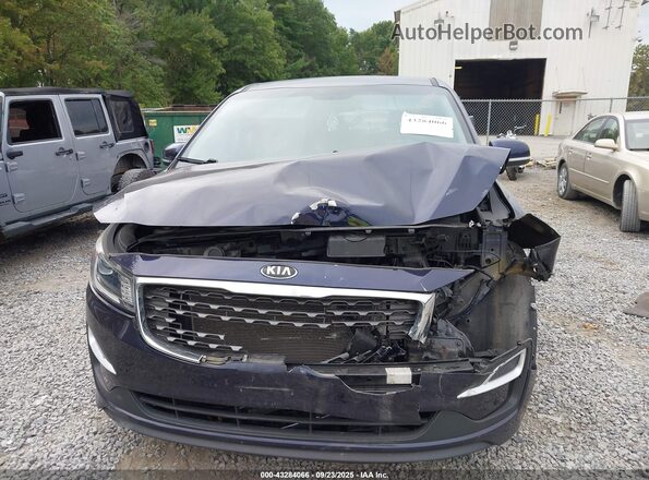 KNDMB5C11L6619804 2020 KIA SEDONA Синий Вид щитка приборов
