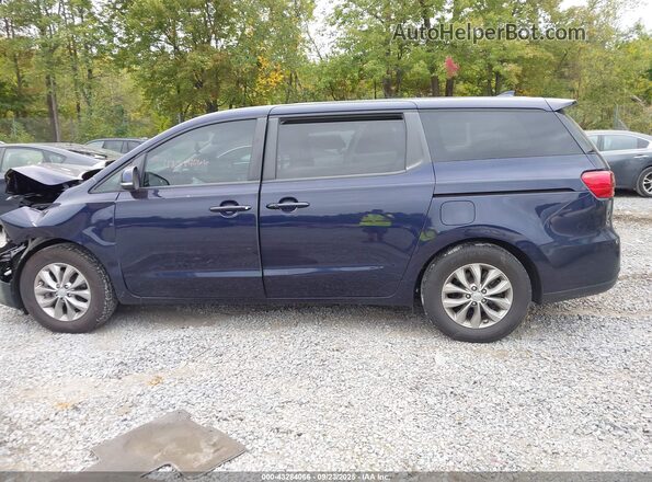 KNDMB5C11L6619804 2020 KIA SEDONA Синий Панорамный вид салона 360°