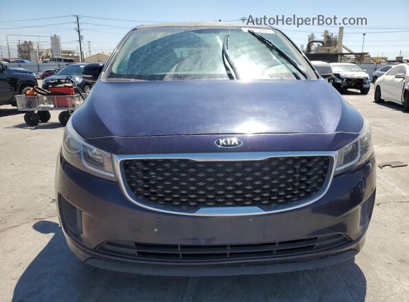 KNDMB5C12J6408401 2018 KIA SEDONA Blue 