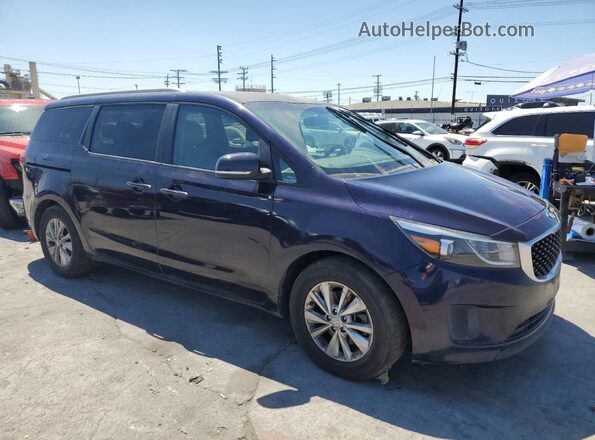 KNDMB5C12J6408401 2018 KIA SEDONA Blue 