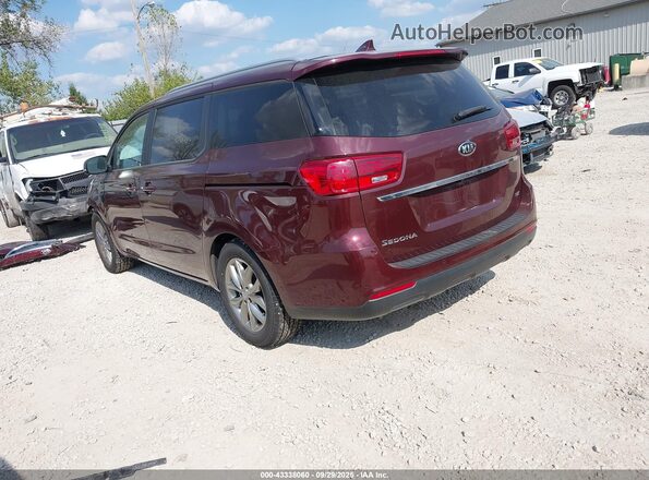 KNDMB5C12L6642296 2020 KIA SEDONA Purple Trasero izquierdo