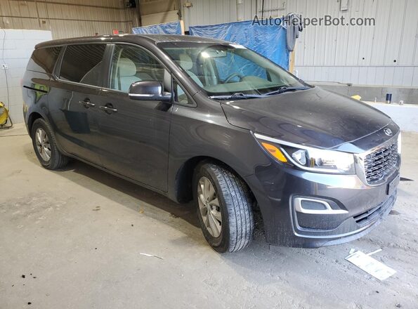 KNDMB5C12M6673128 2021 KIA SEDONA Charcoal წინა მარჯვენა