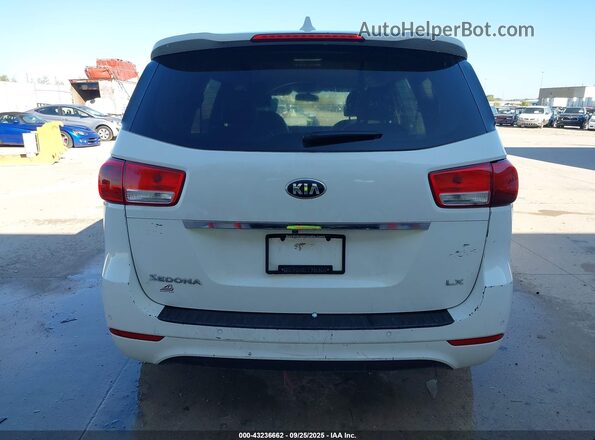 KNDMB5C15H6335650 2017 KIA SEDONA White 