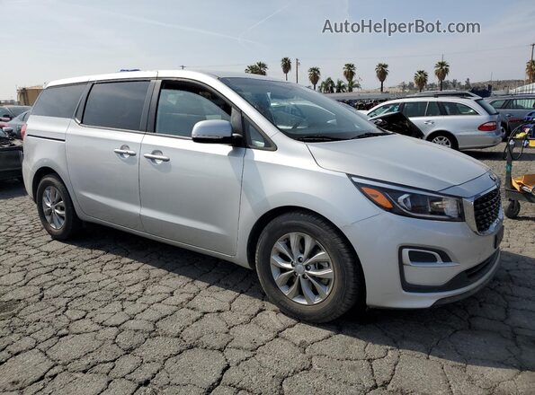 KNDMB5C15L6604819 2020 KIA SEDONA Silver Front right