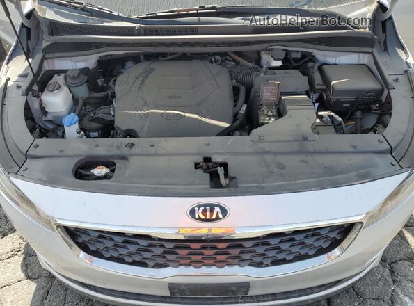 KNDMB5C15L6604819 2020 KIA SEDONA Silver Engine compartment view
