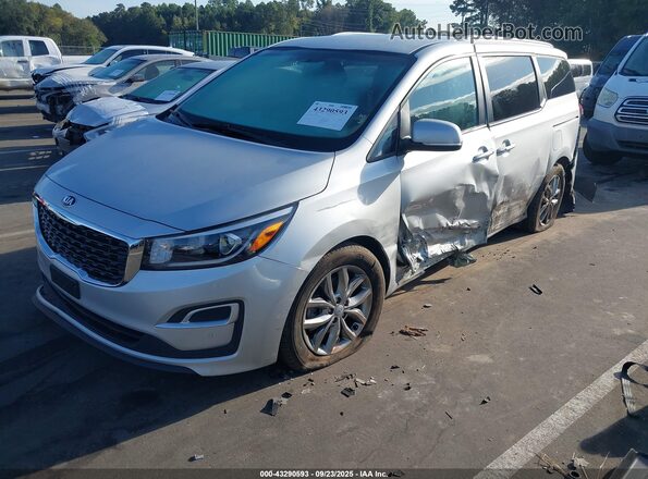 KNDMB5C16L6576898 2020 KIA SEDONA Silver Front left