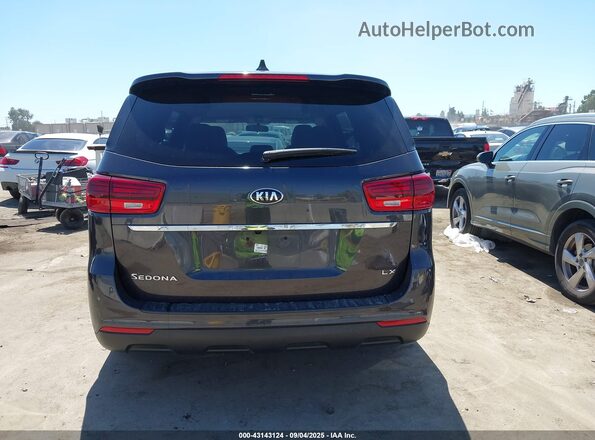 KNDMB5C18L6659295 2020 KIA SEDONA Gray 