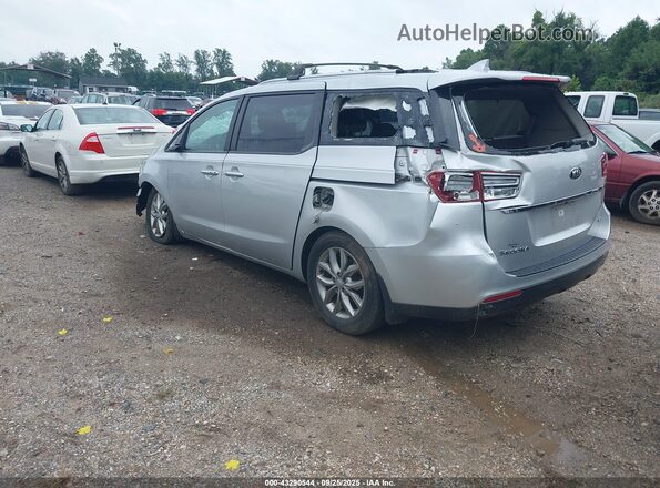 KNDMB5C19L6591623 2020 KIA SEDONA Silver Задня ліва чверть
