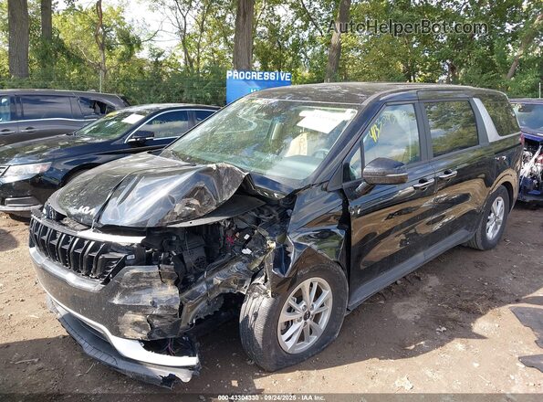 KNDNB4H38R6433730 2024 KIA CARNIVAL MPV Black Передня ліва чверть