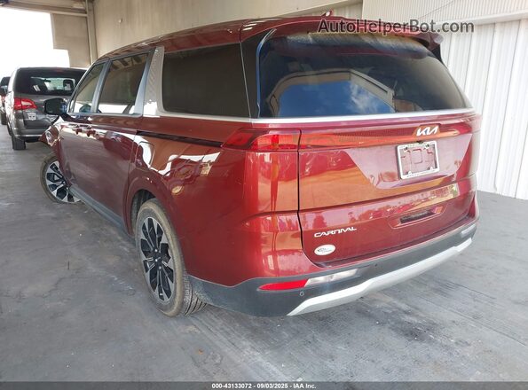 KNDNC5H34R6380866 2024 KIA CARNIVAL MPV Burgundy 