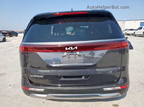 KNDNE5H32P6292924 2023 KIA CARNIVAL Black Widok z tyłu