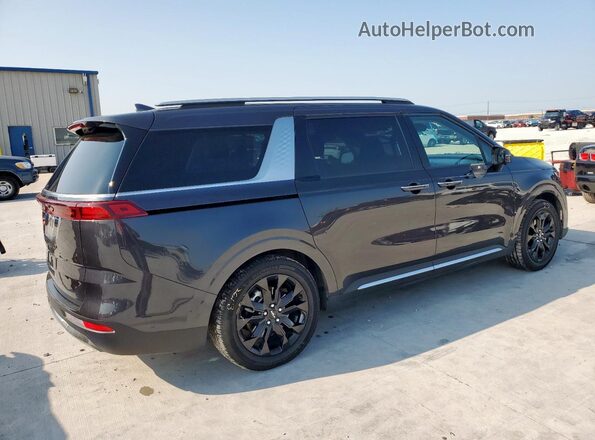 KNDNE5H32P6292924 2023 KIA CARNIVAL Black Tył prawy