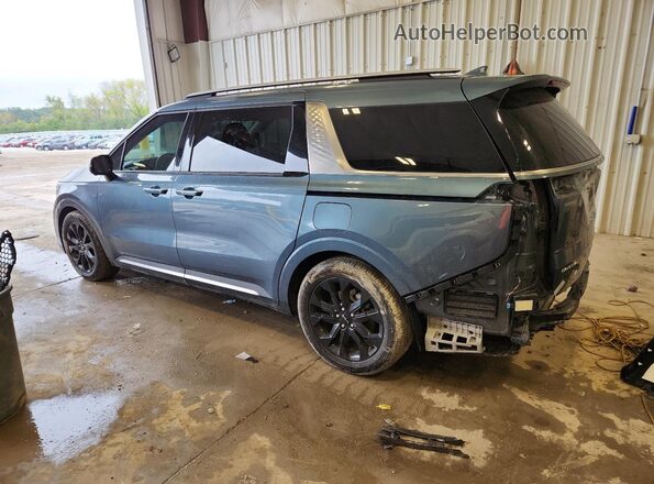 KNDNE5H34P6226133 2023 KIA CARNIVAL Turquoise 