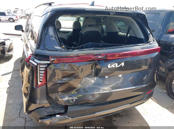 KNDNE5K36S6458296 2025 KIA CARNIVAL MPV Gray Դիմացի տեսք