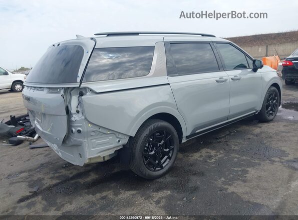 KNDNE5KA5S6079160 2025 KIA CARNIVAL MPV HYBRID Gray Rear right