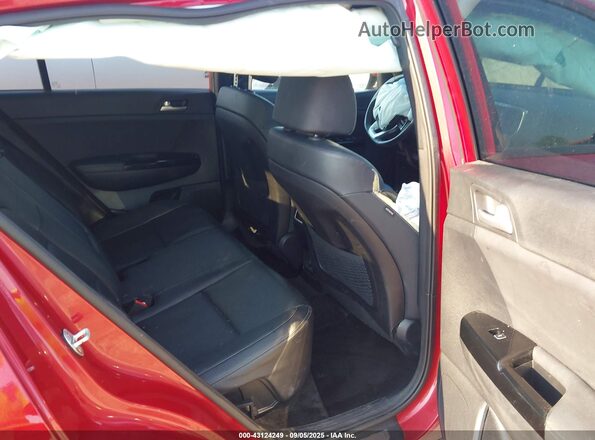 KNDP63AC6M7937052 2021 KIA SPORTAGE Red Вид наклейки з VIN-кодом