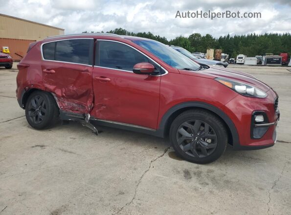 KNDP63ACXM7848195 2021 KIA SPORTAGE Red წინა მარჯვენა