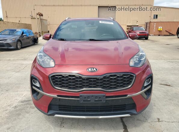 KNDP63ACXM7848195 2021 KIA SPORTAGE Red წინა ხედი